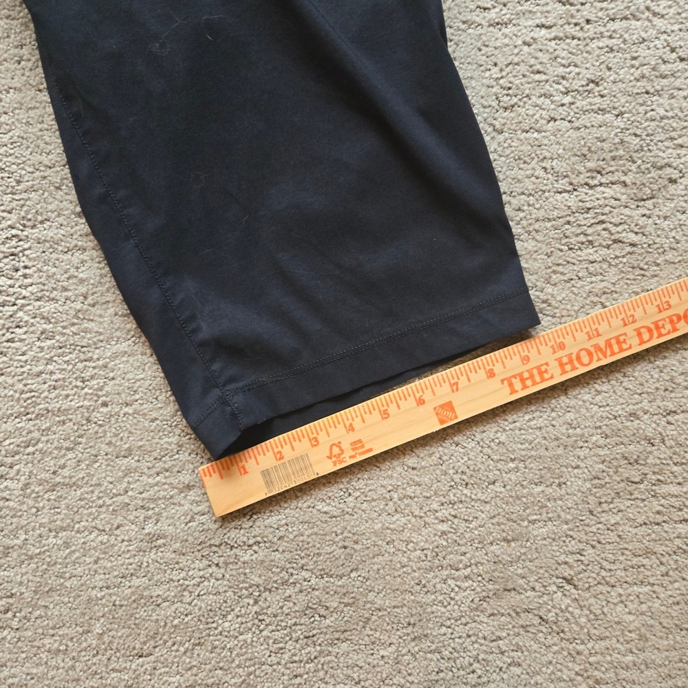 Duluth Trading Co Dry on the Fly Capri Pants Womens 26W Black Cargo Hiking Crops - Picture 6 of 7